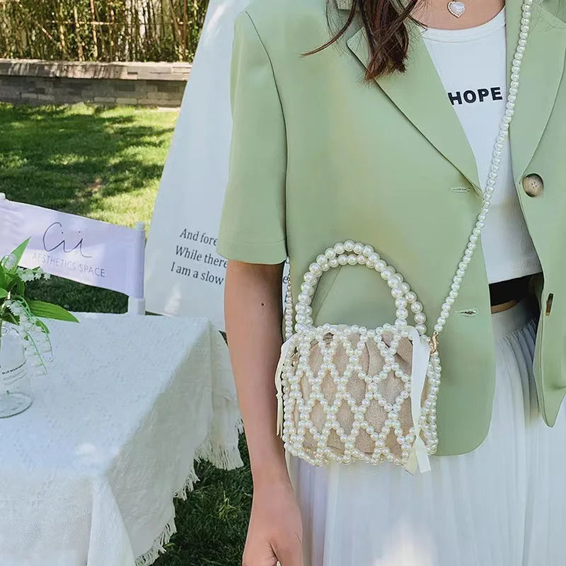 Fashion Lady Basket Handbag