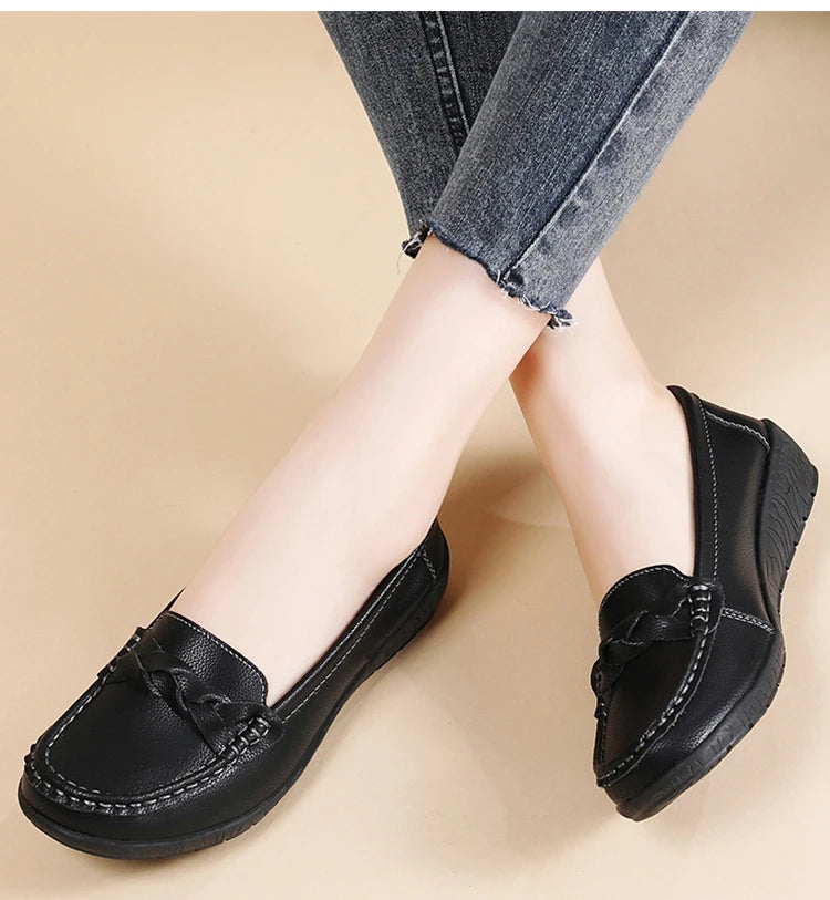 Flats Leather Shoes