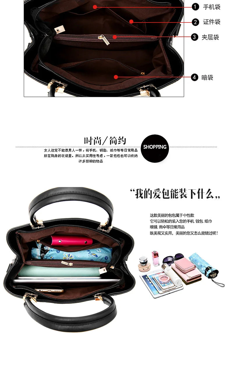 Classic Casual Women's Handbag