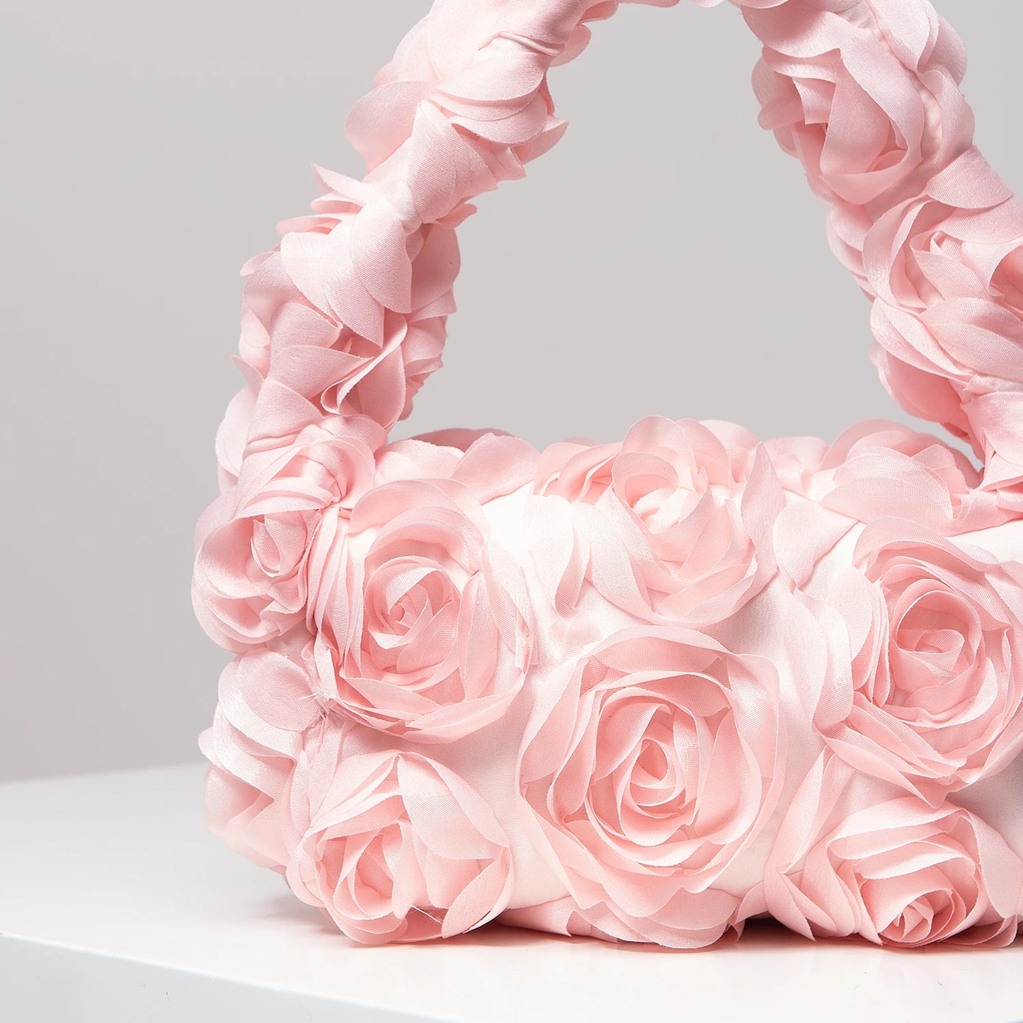 Elegant rose handbag