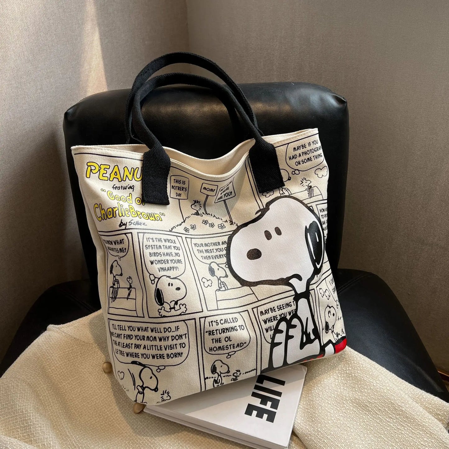 Snoopy Large Capacity Handbag
