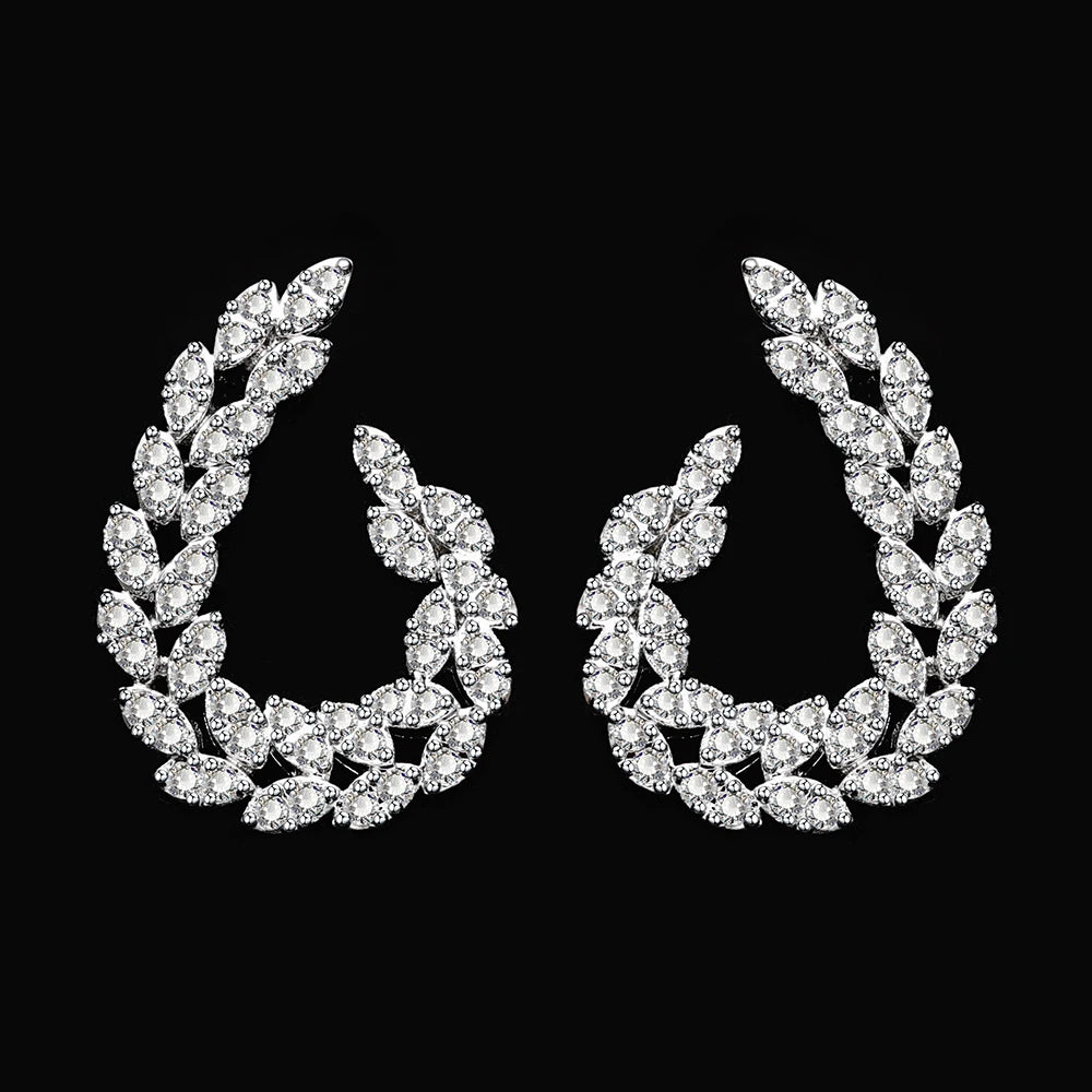 4 Pieces Zirconia Necklace Set