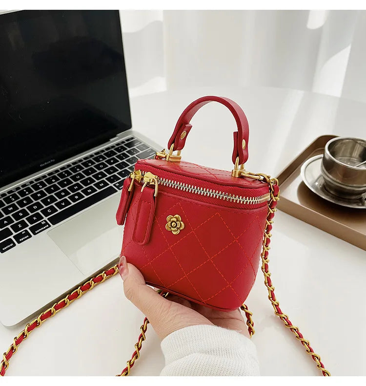 Small Shoulder Bucket Bag