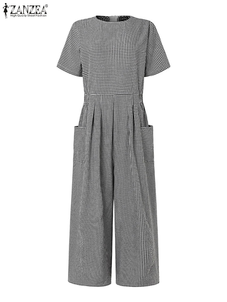Gingham Jumpsuits