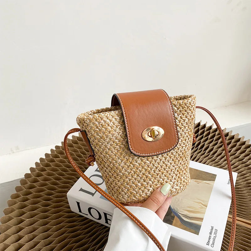 Mini Woven Straw Bag