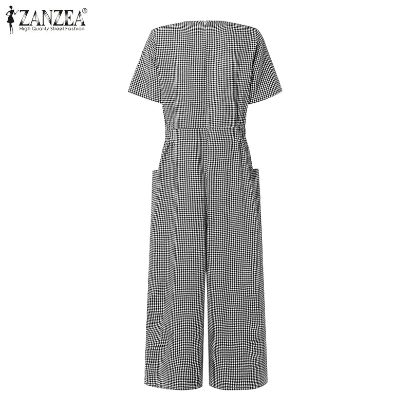 Gingham Jumpsuits