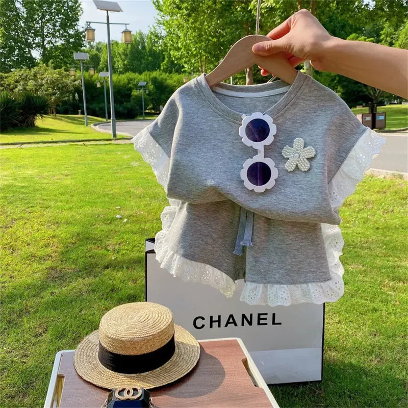 Baby Girls Clothes Summer .. short & t-shirt