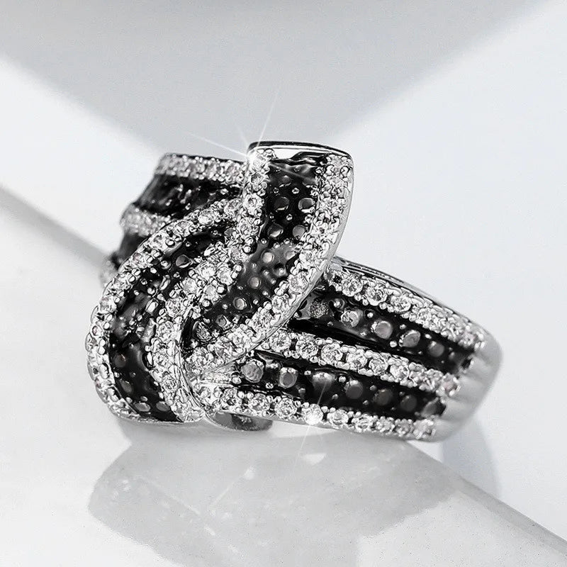 925 Sterling Silver & zirconia