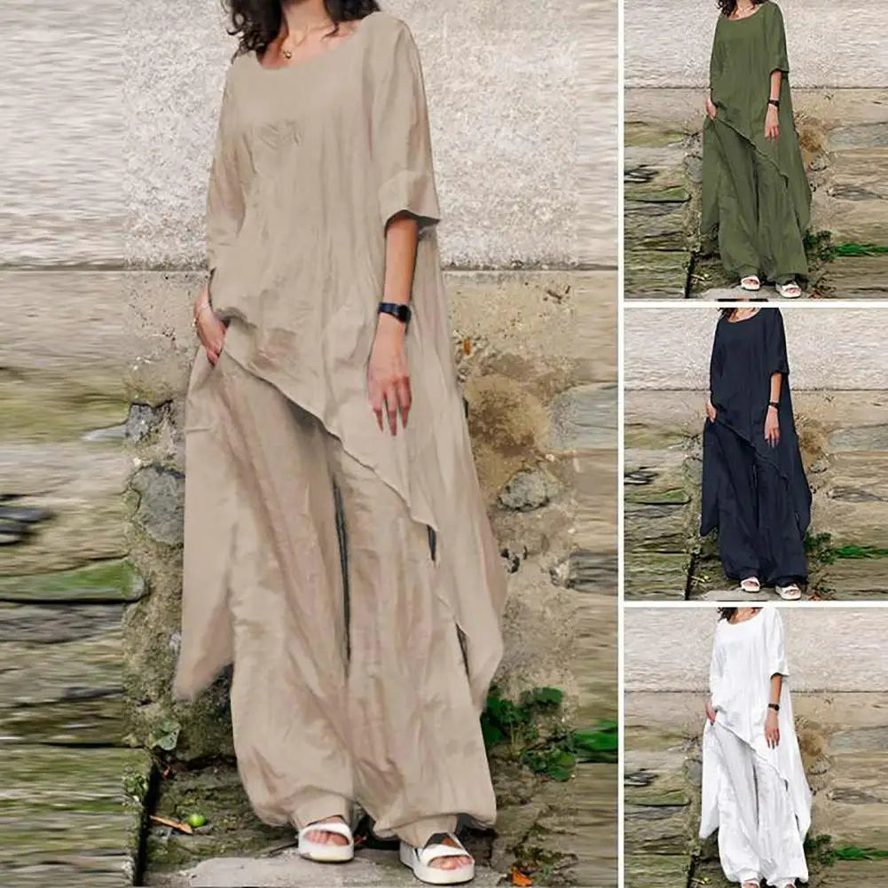 Summer Women Loose Sets