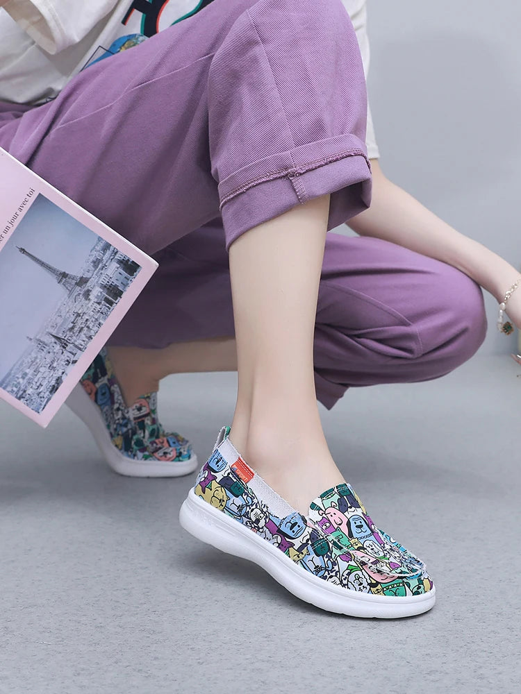 Casual Shoes Hand-painted