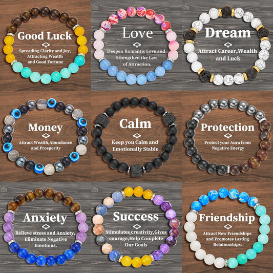 Natural Stone Symbolic Bracelets