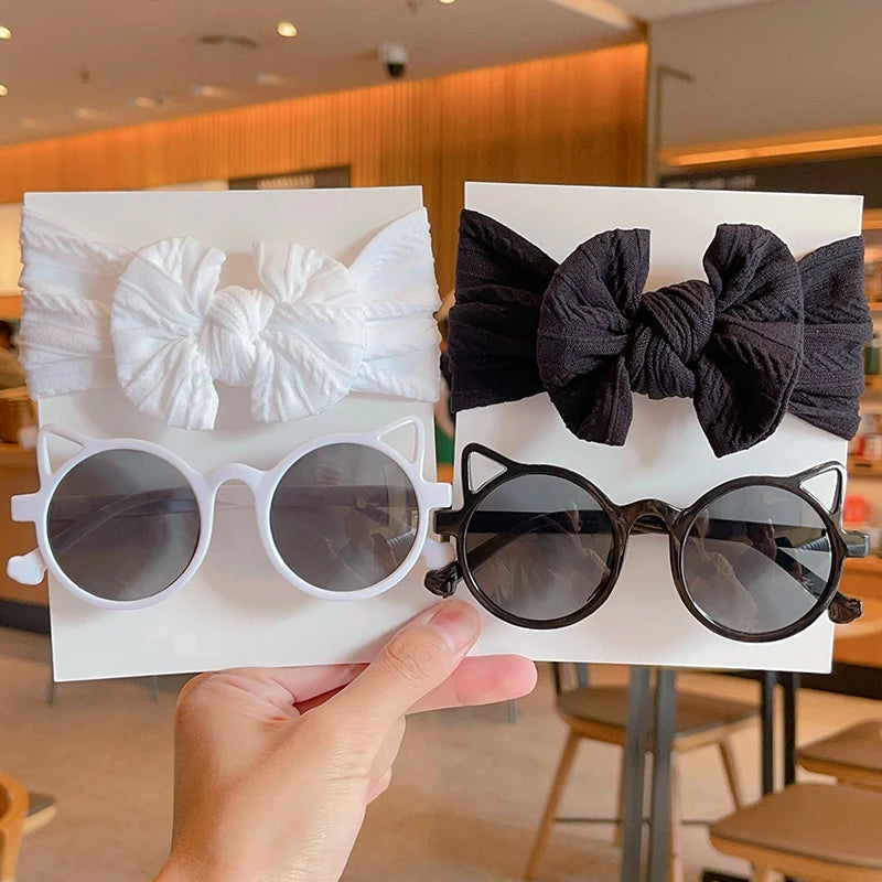 Hairbands Cat Ears Sunglasses