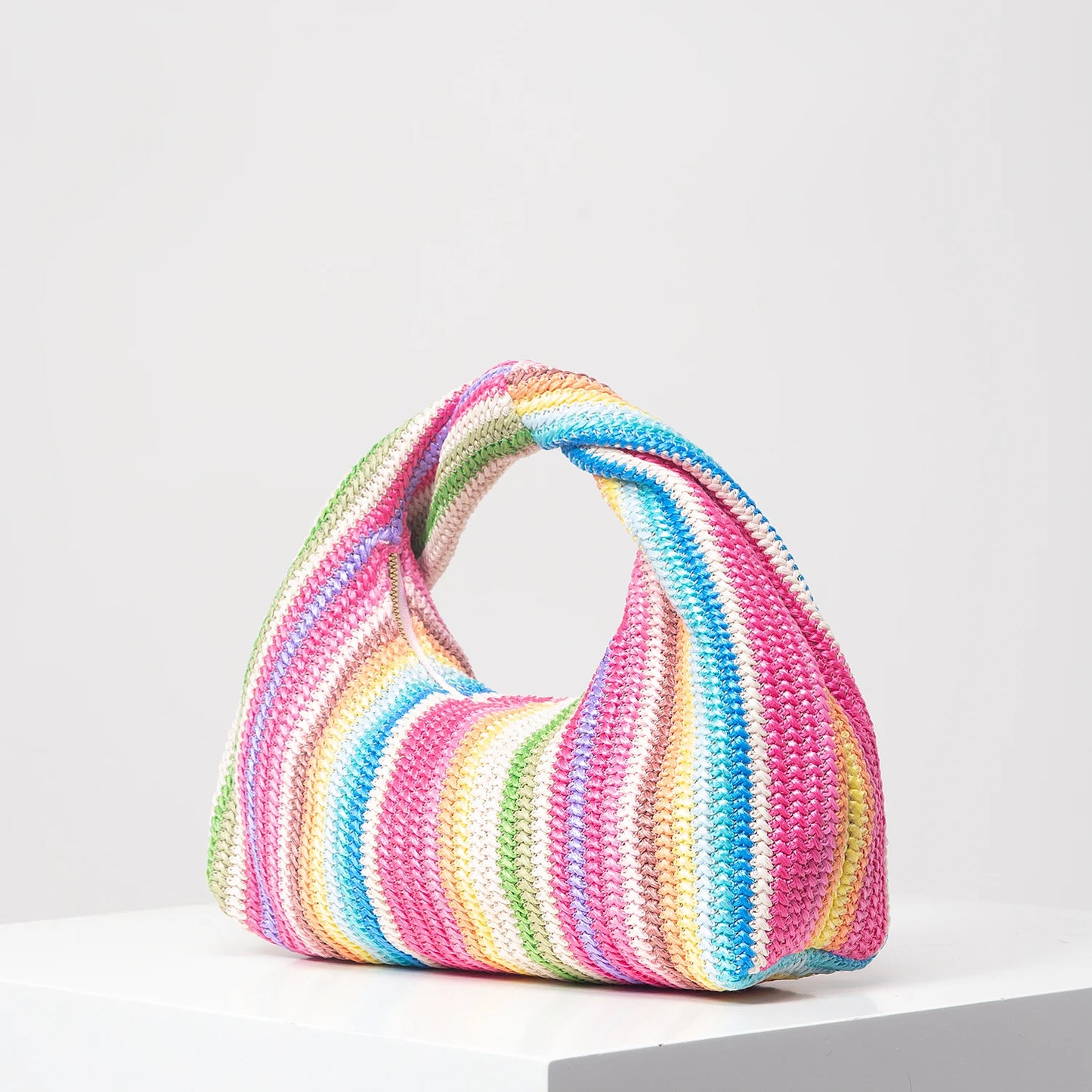 Vintage woven handbag