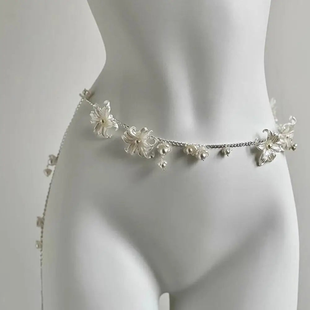 Pearl Waist Chain Belt
