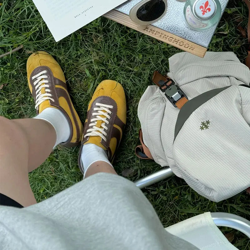 Casual Sneakers Comfortable Deerskin
