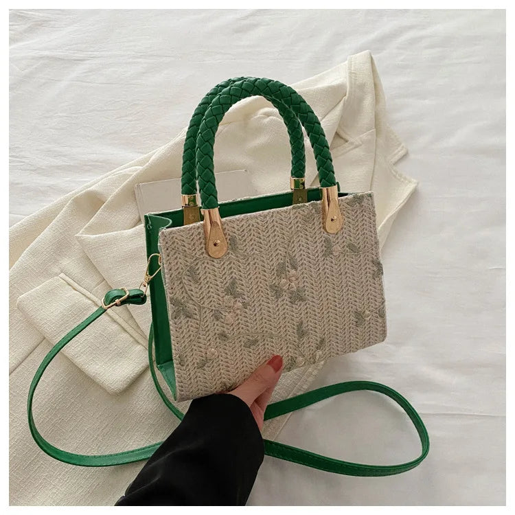 Straw Top-handle Bags