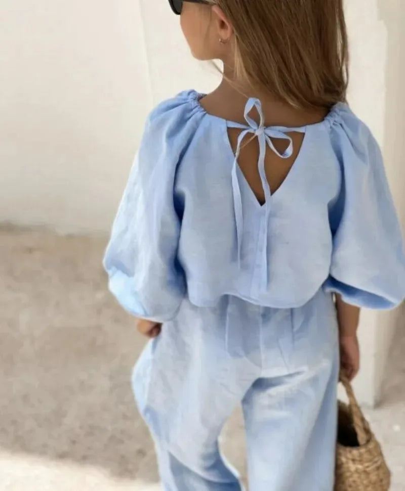 Summer Girls Linen Suit