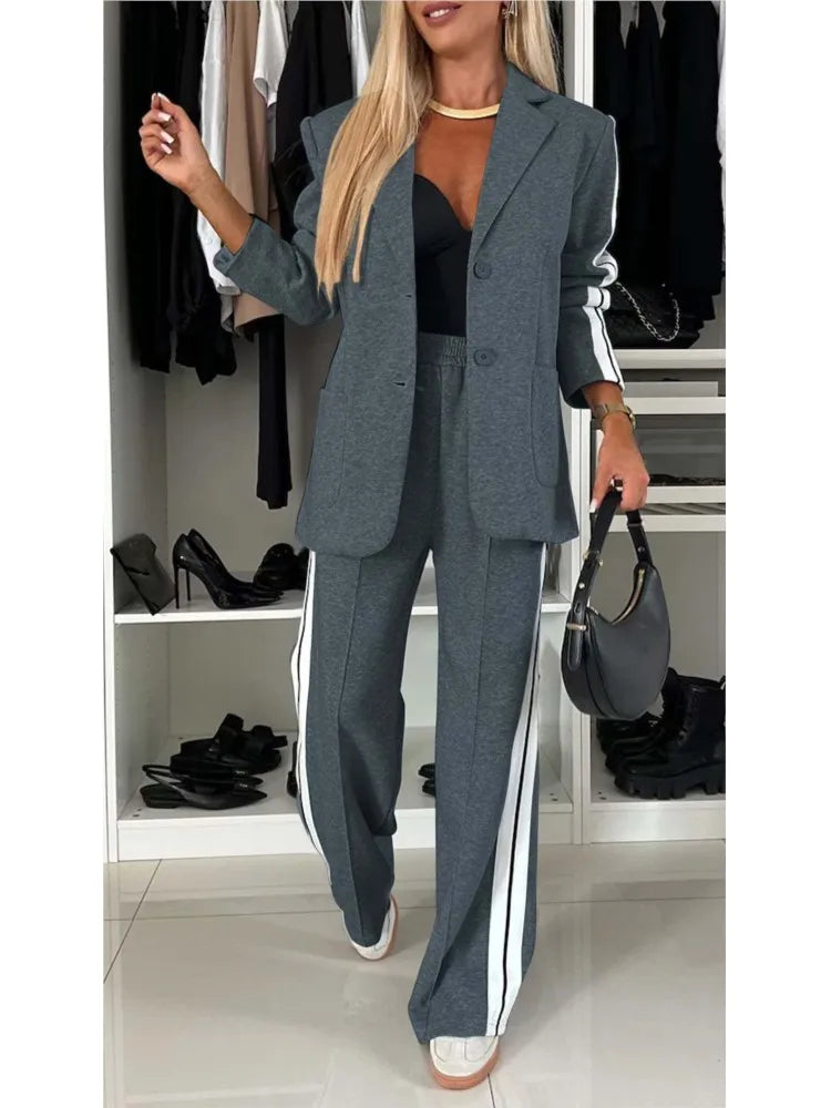 New Long Sleeves Suit
