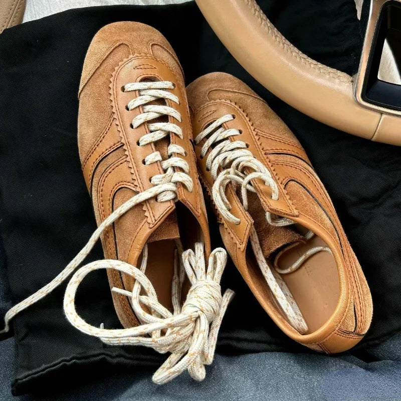 Casual Sneakers Comfortable Deerskin
