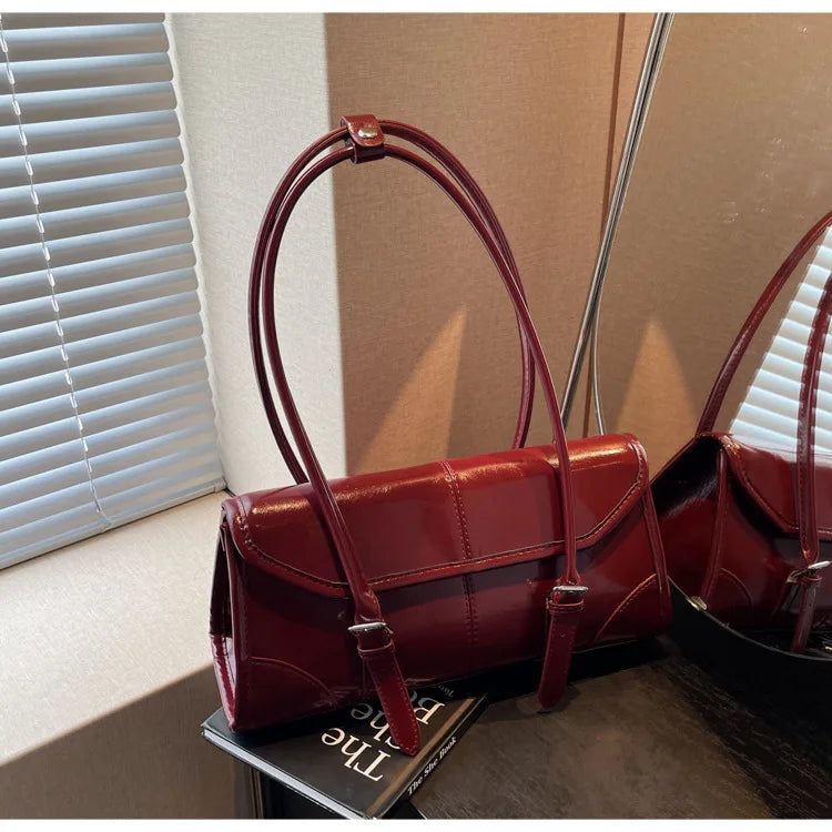 Leather Underarm Bag