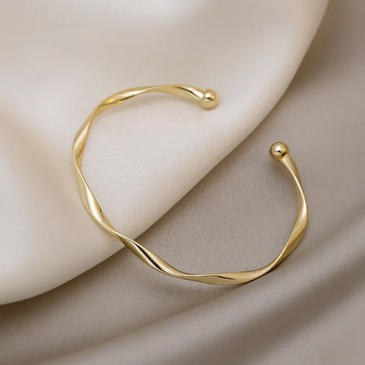 Golden Charm Bangles