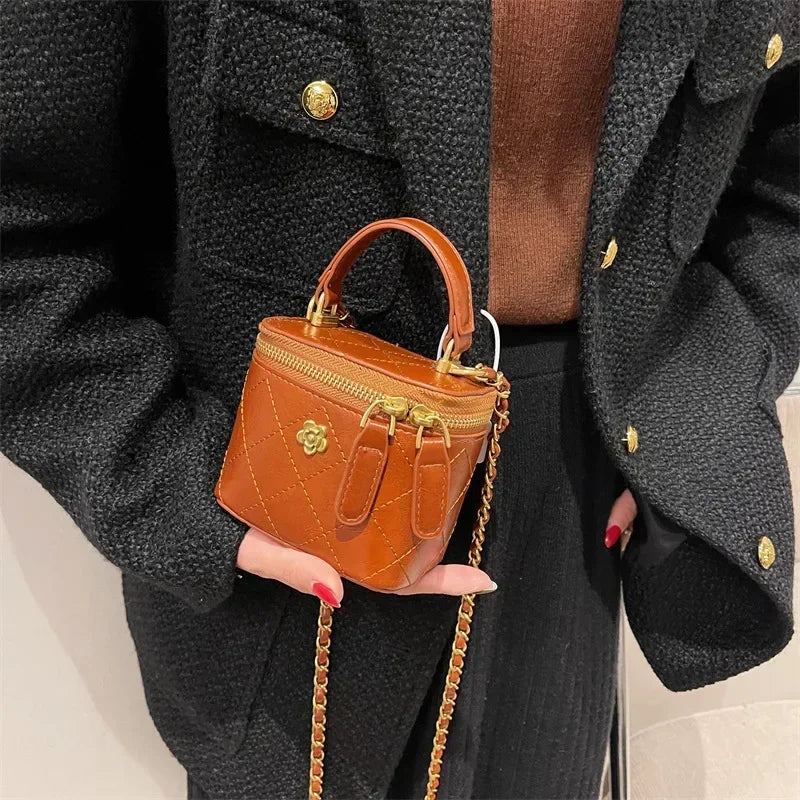 Small Shoulder Bucket Bag