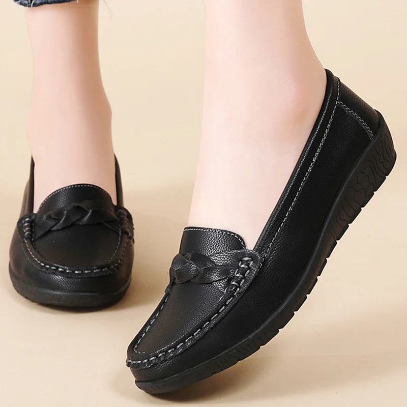 Flats Leather Shoes