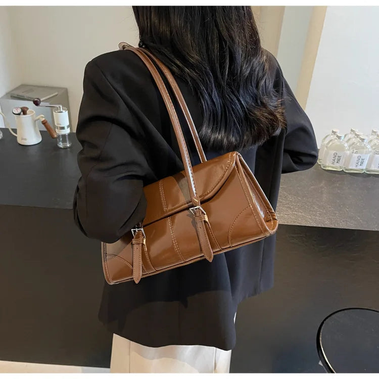 Leather Underarm Bag