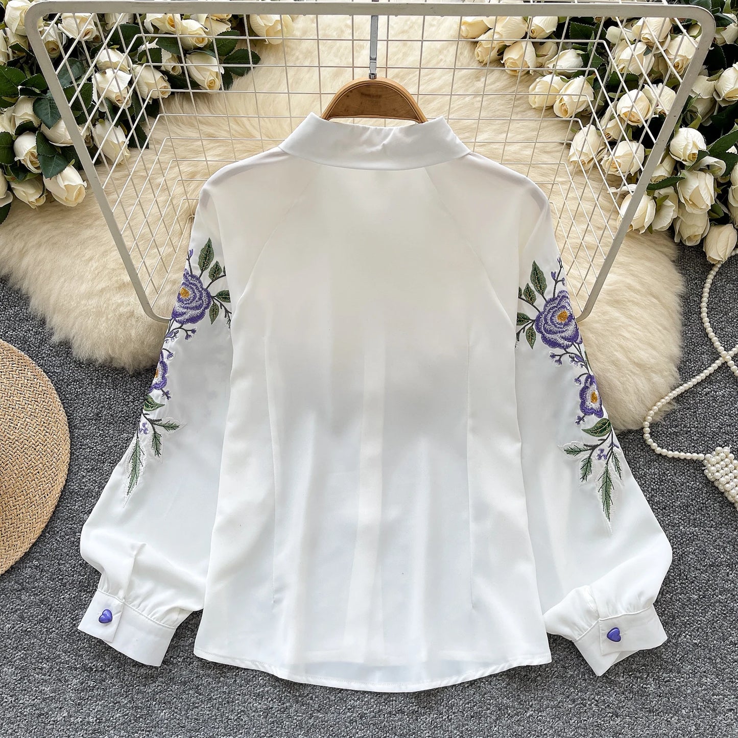 Vintage Elegant loose Blouse