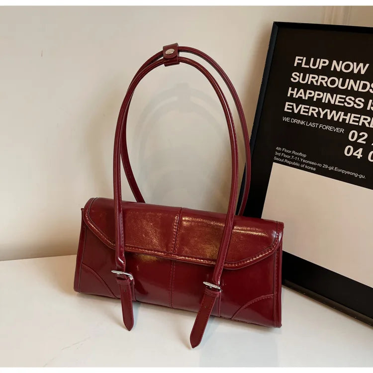 Leather Underarm Bag