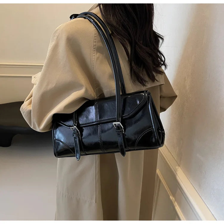 Leather Underarm Bag