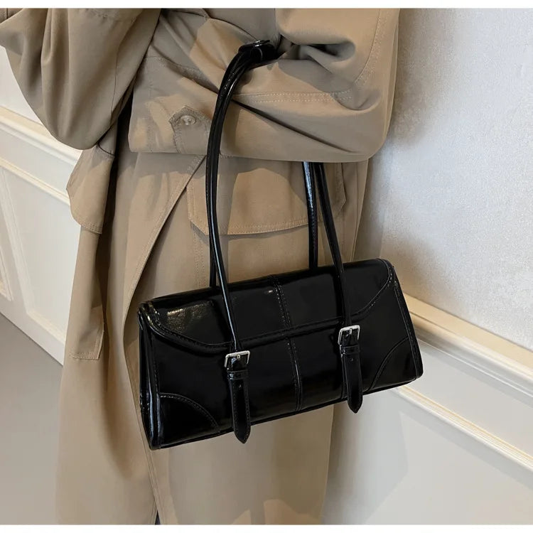 Leather Underarm Bag