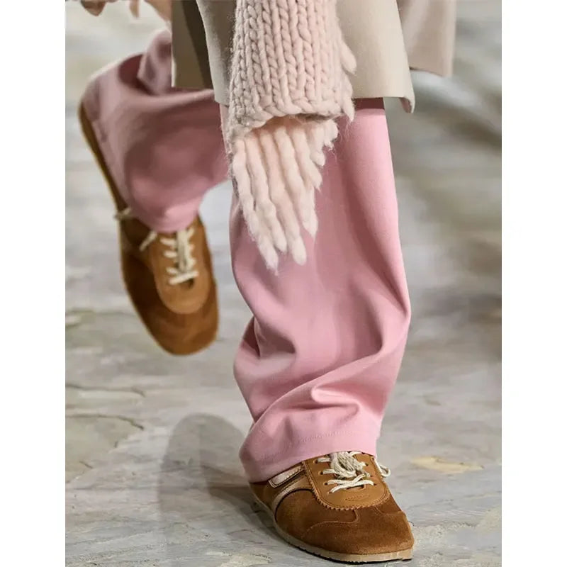 Casual Sneakers Comfortable Deerskin