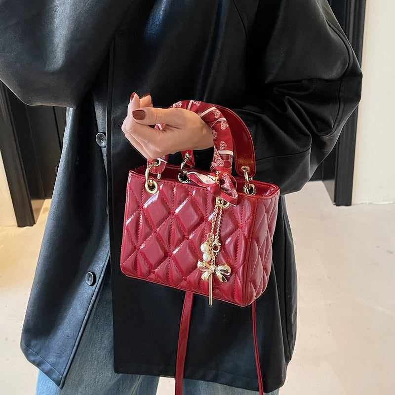 Classic red Handbag