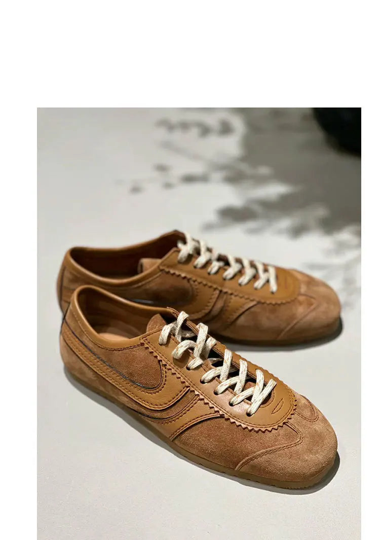 Casual Sneakers Comfortable Deerskin