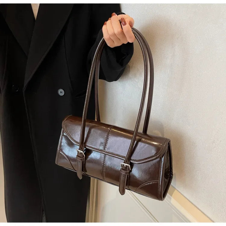 Leather Underarm Bag