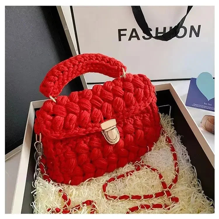 DIY Knitted Handbag