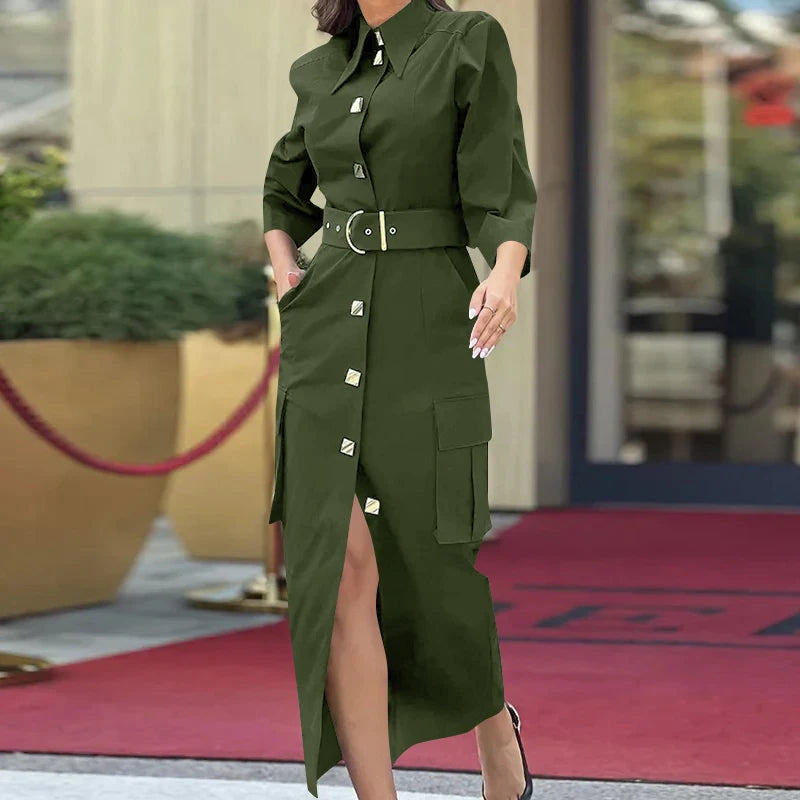 Long Sleeve Shirt Dress