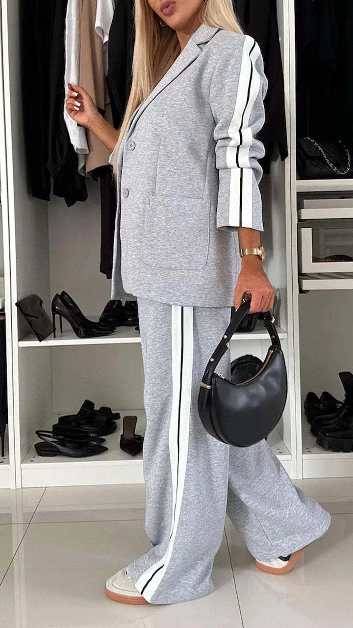 New Long Sleeves Suit