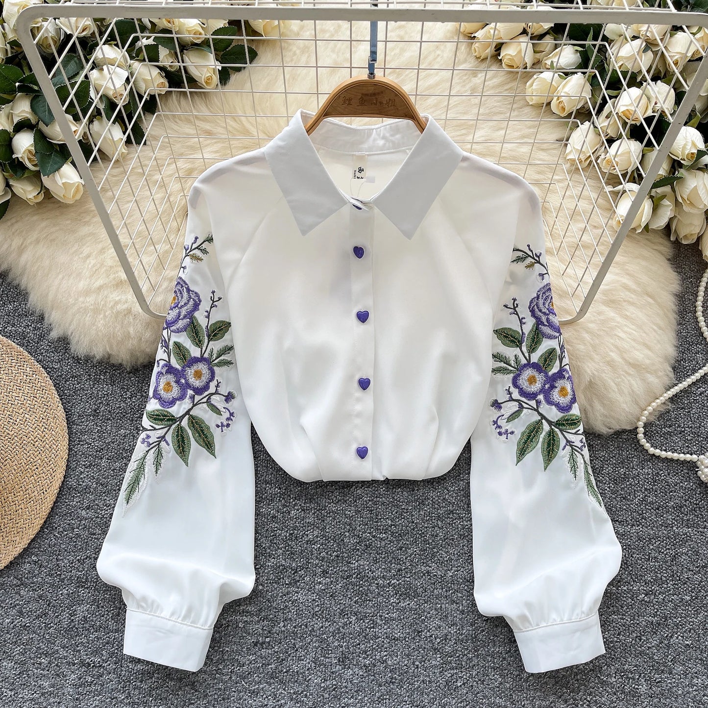 Vintage Elegant loose Blouse