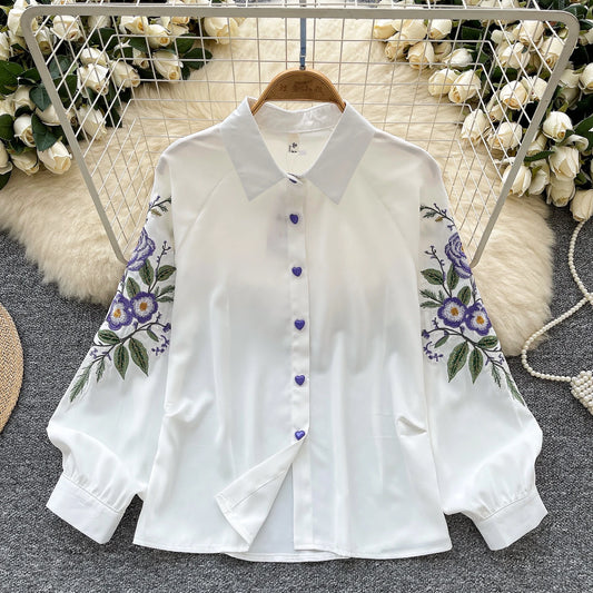 Vintage Elegant loose Blouse