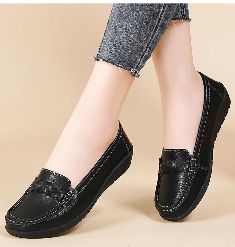 Flats Leather Shoes