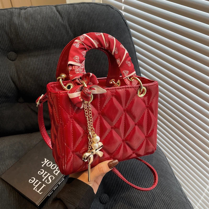 Classic red Handbag