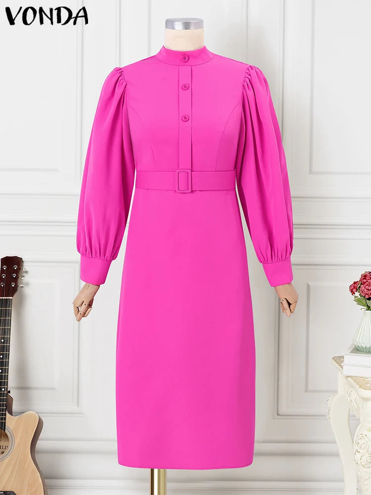 VONDA Women Elegant Dress