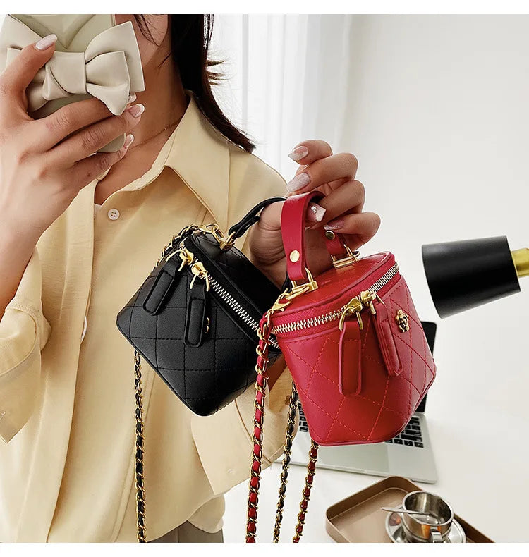 Small Shoulder Bucket Bag