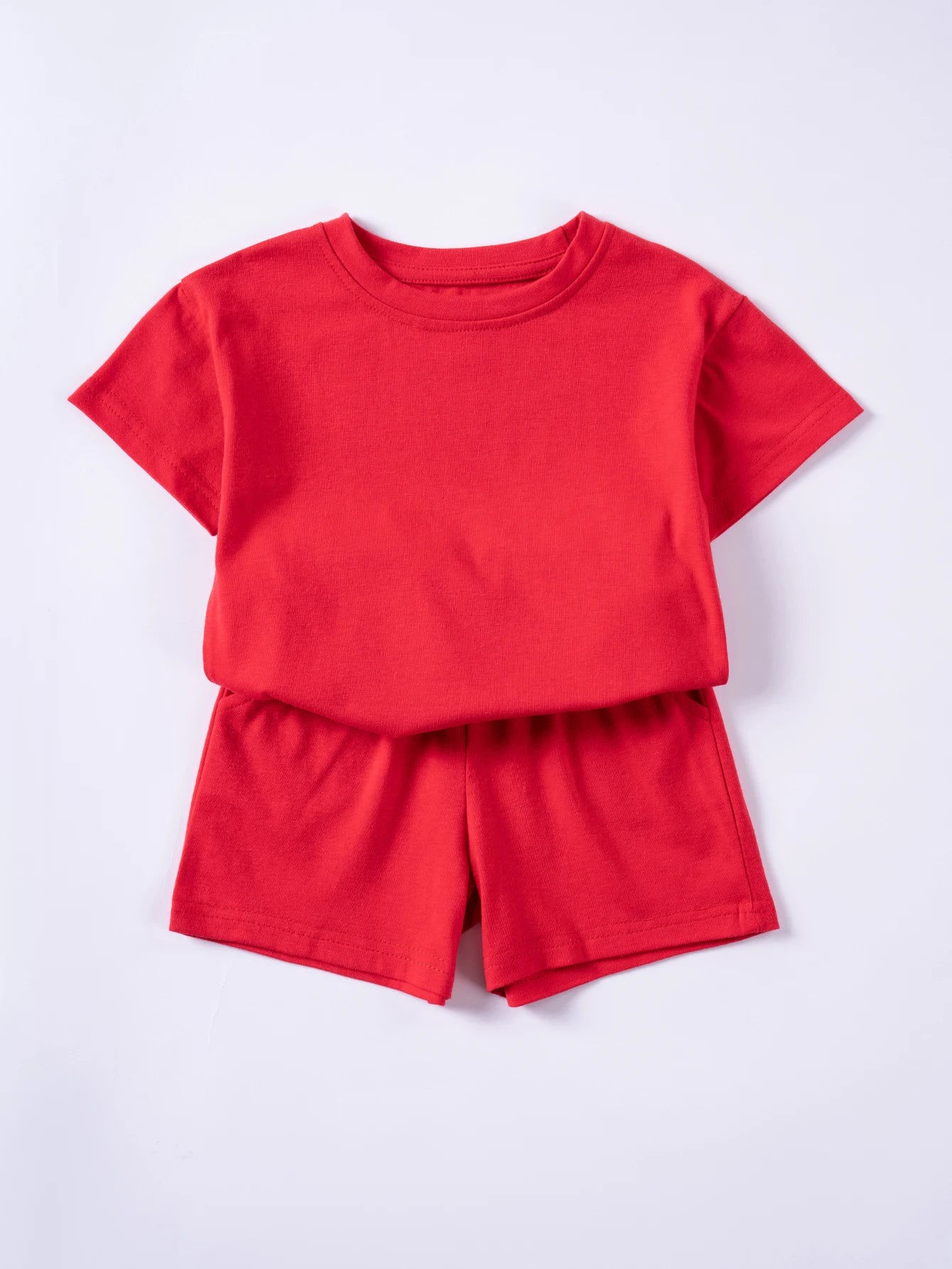 T-shirts and Shorts Boy and Girl Outfits Suits