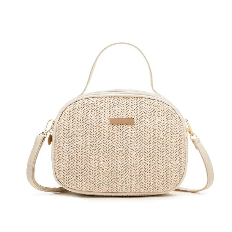 Rattan Knitting Women Straw