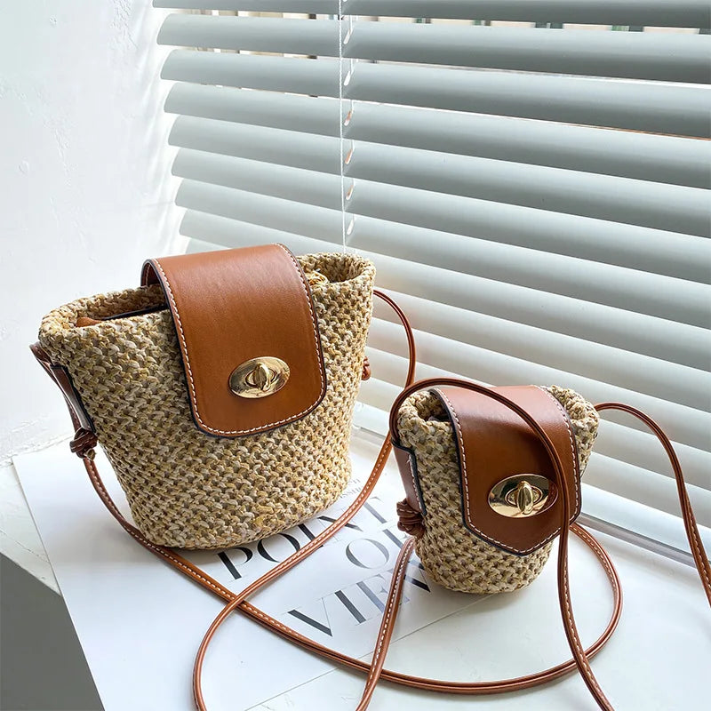 Mini Woven Straw Bag