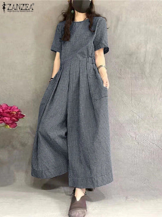 Gingham Jumpsuits