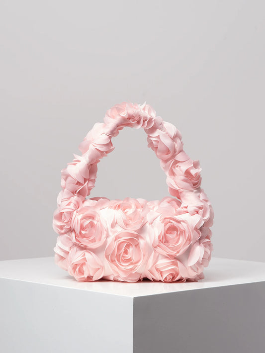 Elegant rose handbag